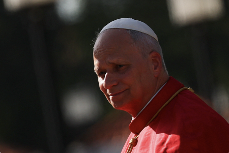 Pope Leo XIV. Photo: Guglielmo Mangiapane/Reuters