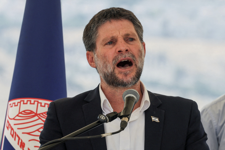 Bezalel Smotrich.
