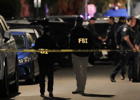 The FBI is investigating several recent US shootings as possible acts of terrorism or hate crimes. Photo: Daniel Cole/Reuters