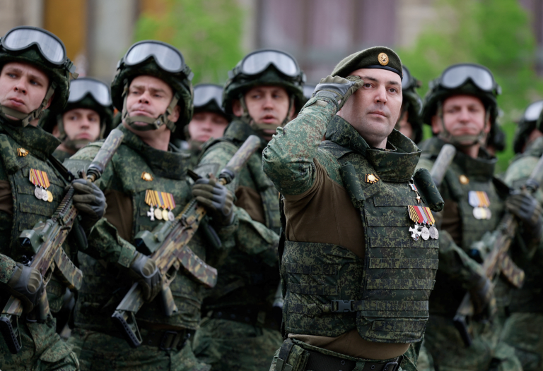 Russian soldiers. Photo: Sputnik/Dmitrij Astachov/Reuters