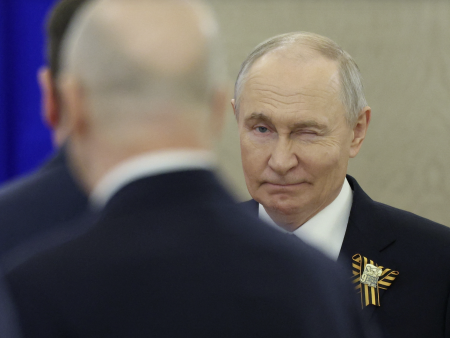 Russian president Vladimir Putin.