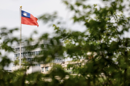 Taiwan flag.