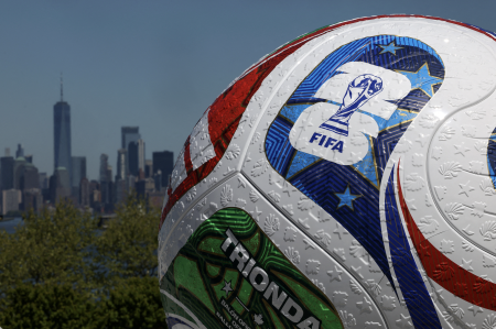 The official match ball for the 2026 FIFA World Cup.