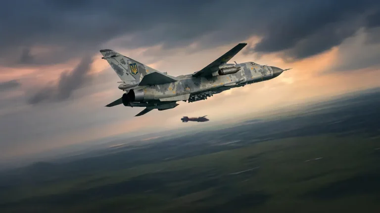The first Ukrainian glide bomb.