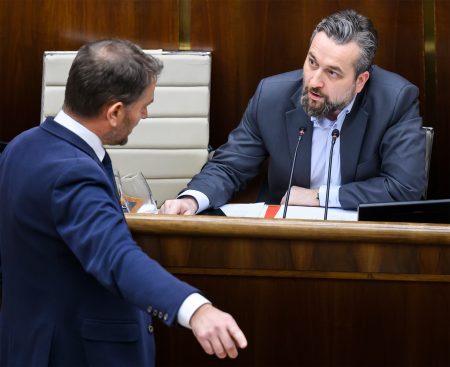 Igor Matovič a Ľuboš Blaha.