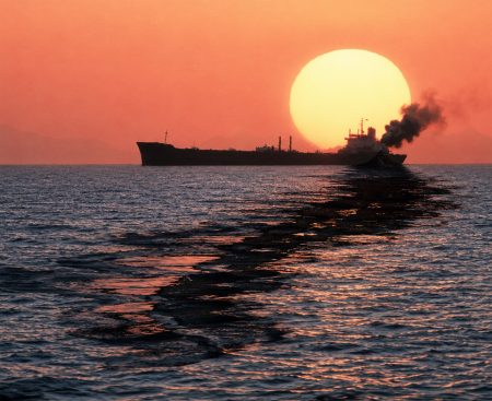 Oil shipments through the Strait of Hormuz remain severely restricted amid the conflict with Iran. Photo: Corbis via Getty Images/AI