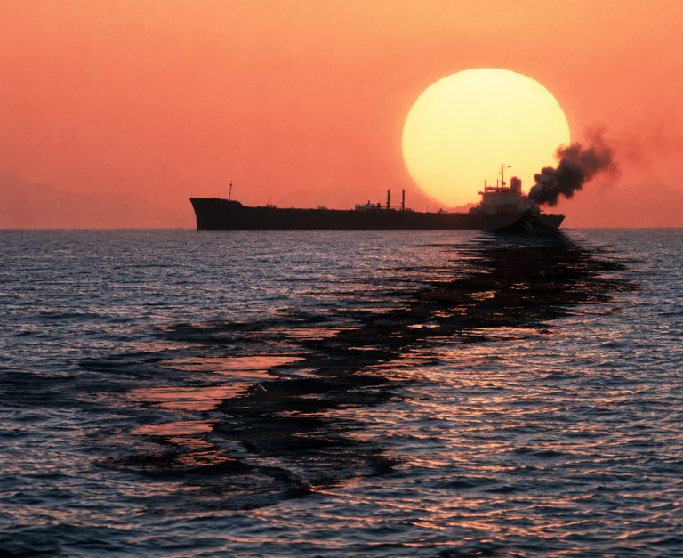 Oil shipments through the Strait of Hormuz remain severely restricted amid the conflict with Iran. Photo: Corbis via Getty Images/AI