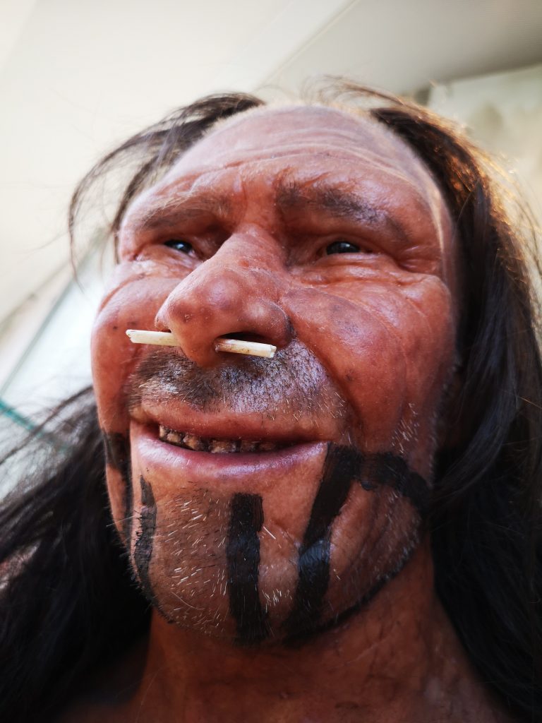 Image of a Neanderthal.