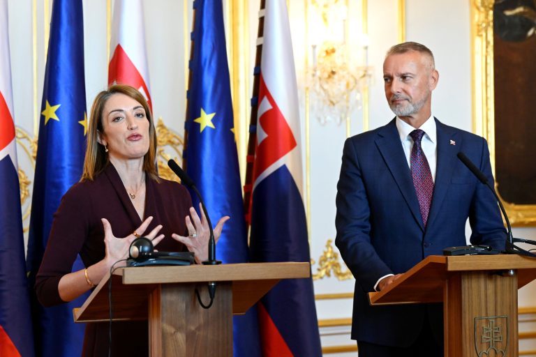 Richard Raši a Roberta Metsolová.