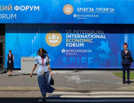 St. Petersburg International Economic Forum.