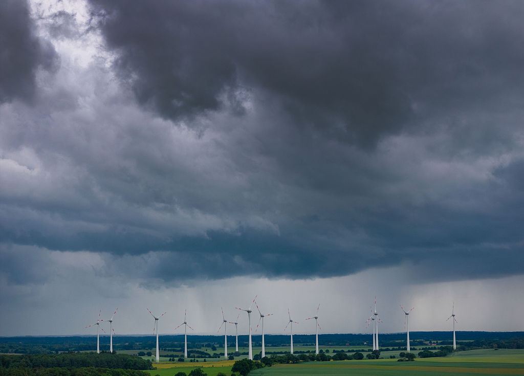 Germany's weather-dependent energy transition.