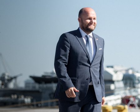 Predseda strany Demokrati Jaroslav Naď.