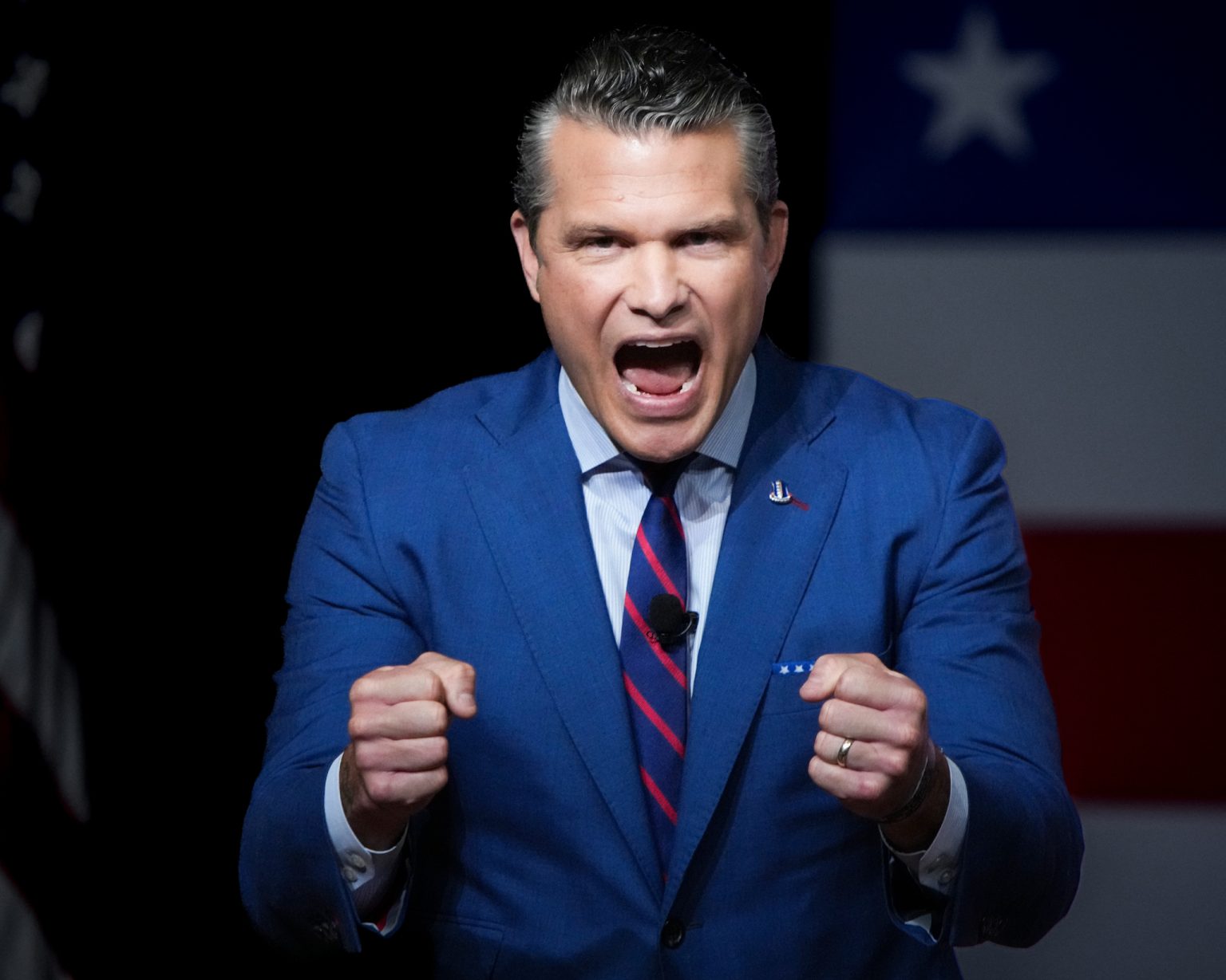 US Defense Secretary Pete Hegseth announces an assessment.