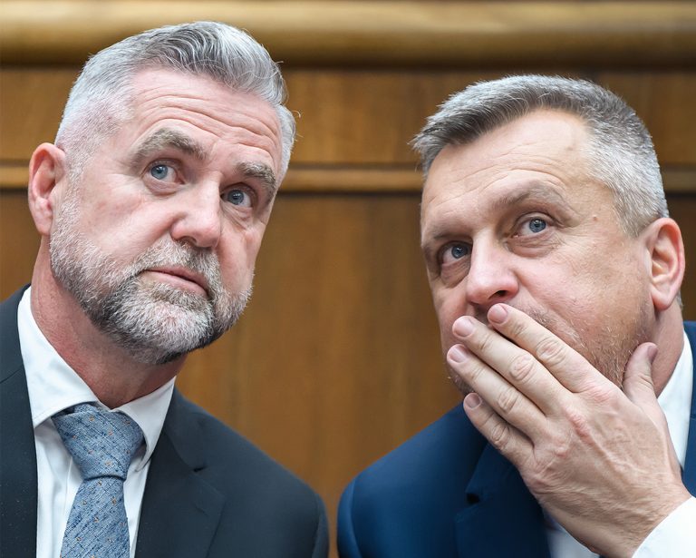 Tibor Gašpar a Andrej Danko.