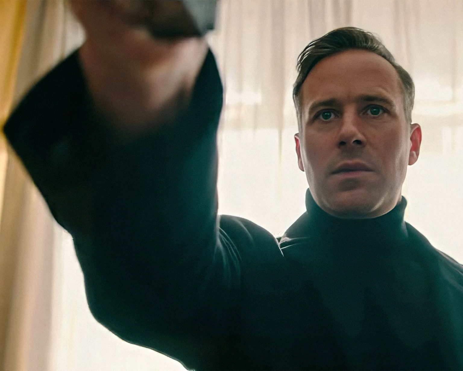 Armie Hammer as Sanders in Citizen Vigilante.