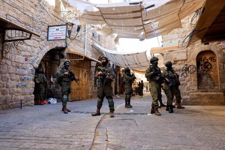 Israeli soldiers in southern Lebanon.