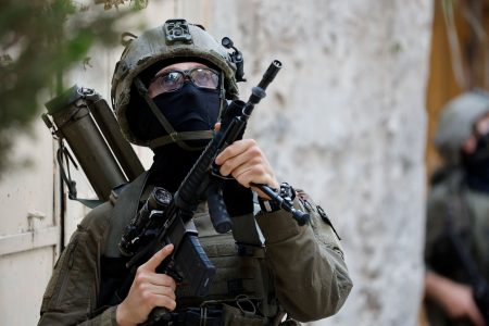 An Israeli soldier.
