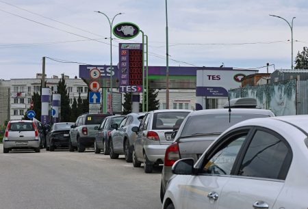 Cars in Crimea.