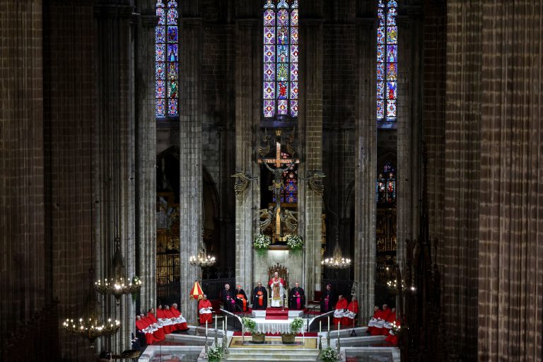 Pápež Leo XIV. v Barcelone.