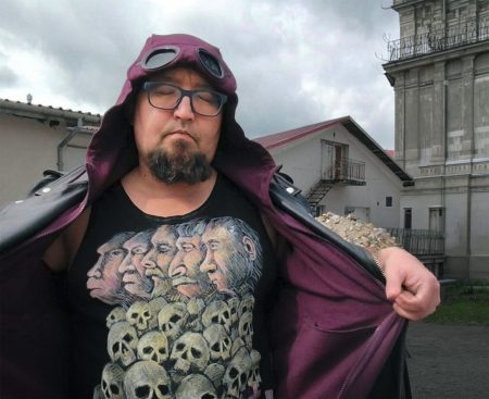 Russian dissident and artist Robert Kuzovkov.