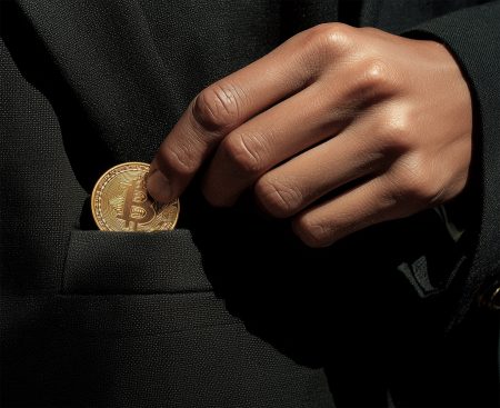 Bitcoin experiences a sharp drop.