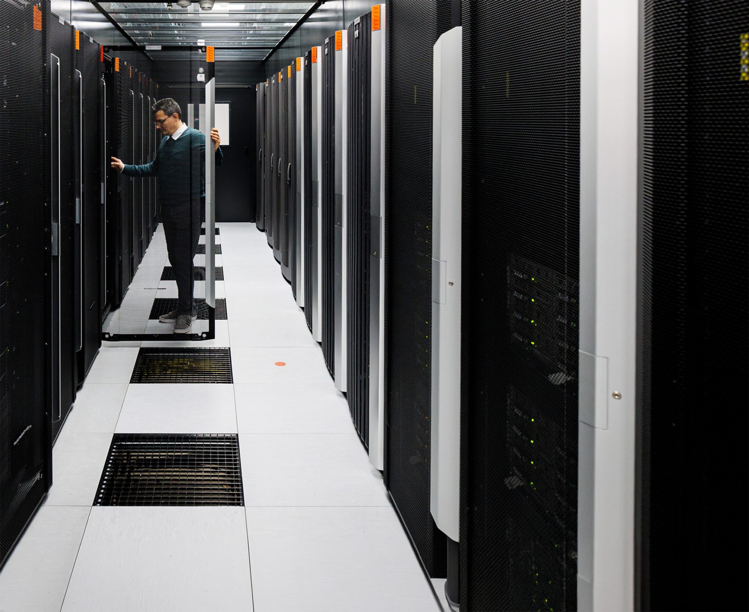 Technology in data centers.