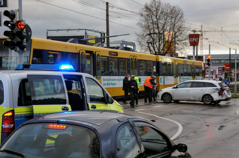 Tram accident.