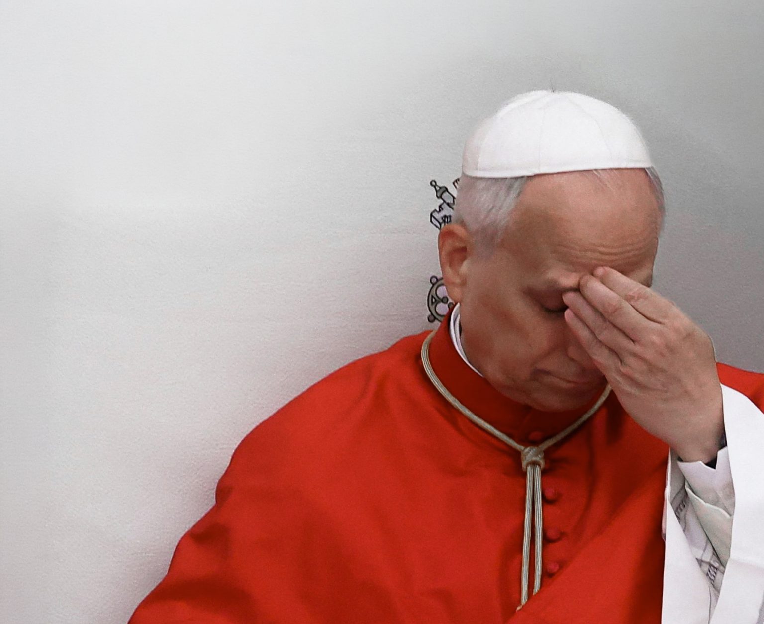 Pope Leo XIV arrives in Spain.