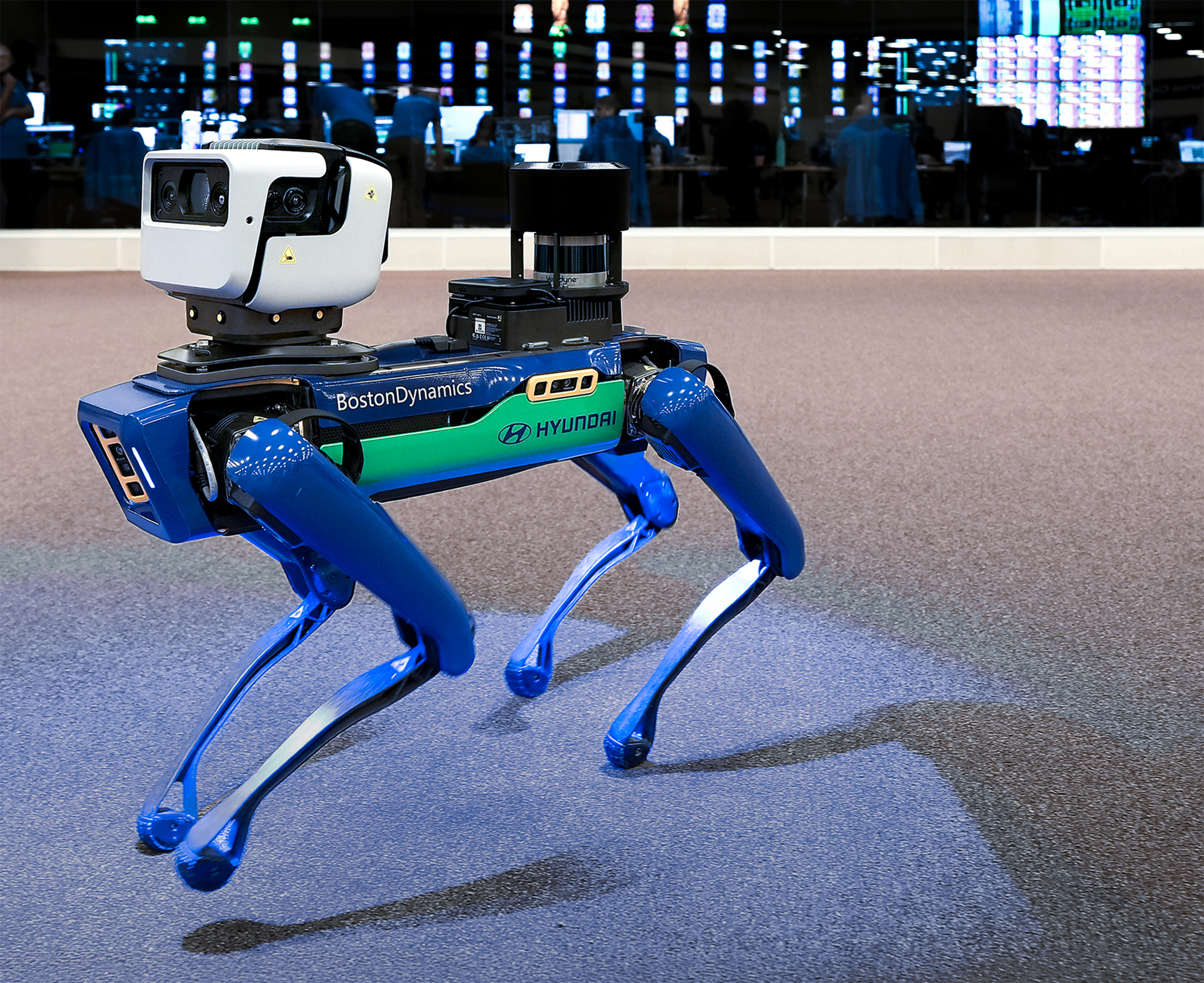 Majstrovstvá sveta vo futbale s novinkou. Na davy ľudí budú dohliadať robotické psy