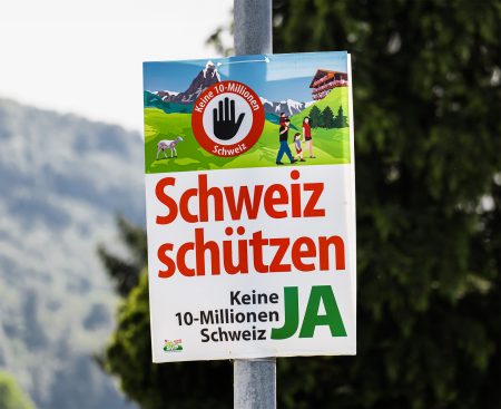 Support for limiting Switzerland’s population was strongest in rural areas.