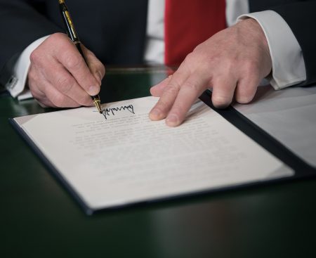 Donald Trump signed a deal with Tehran.