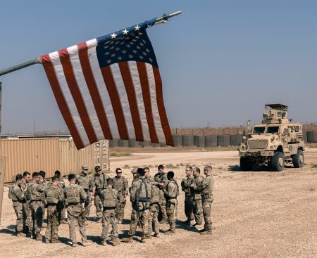 U.S. Forces during operations in Syria.