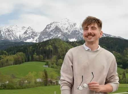 Igor Rogov na výlete v Rakúsku.