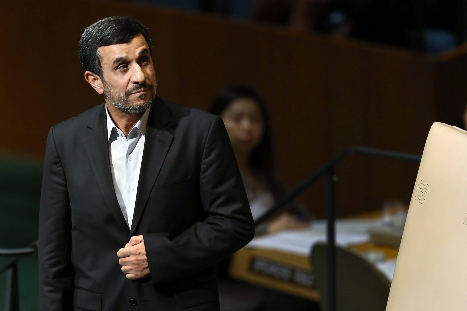 Mahmoud Ahmadinejad, the former Iranian president allegedly targeted by Mossad as a potential intelligence asset. Photo: Spencer Platt/Getty Images