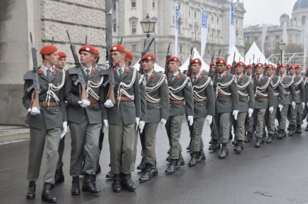 The Austrian Guard. Photo: Manfred Schmid/Getty Images