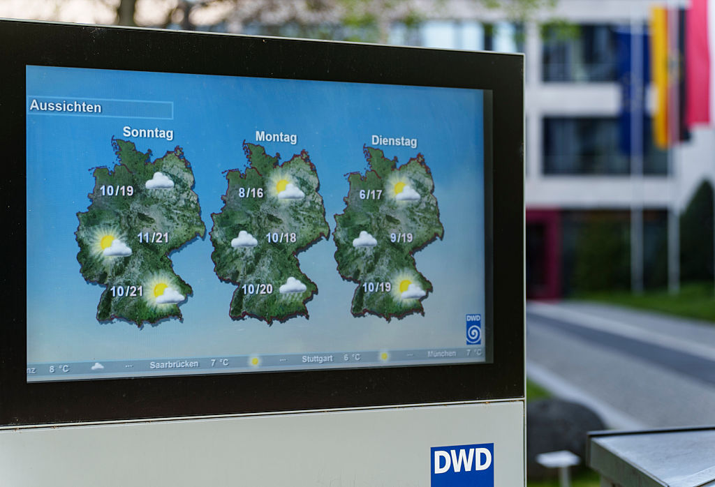 Weather forecast.