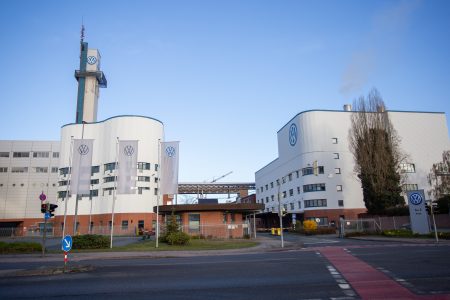 The Volkswagen plant in Osnabrück, Germany.