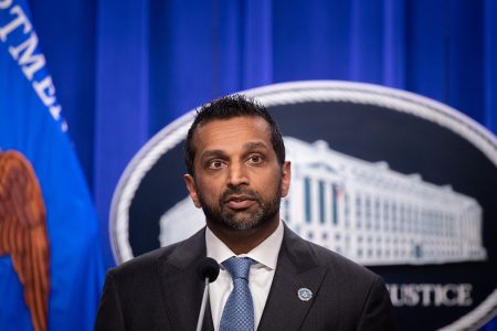 FBI Director Kash Patel. Photo: Nathan Posner/Anadolu via Getty Images