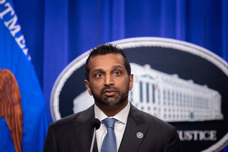 FBI Director Kash Patel. Photo: Nathan Posner/Anadolu via Getty Images