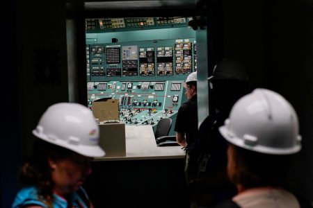 Nuclear power plant.