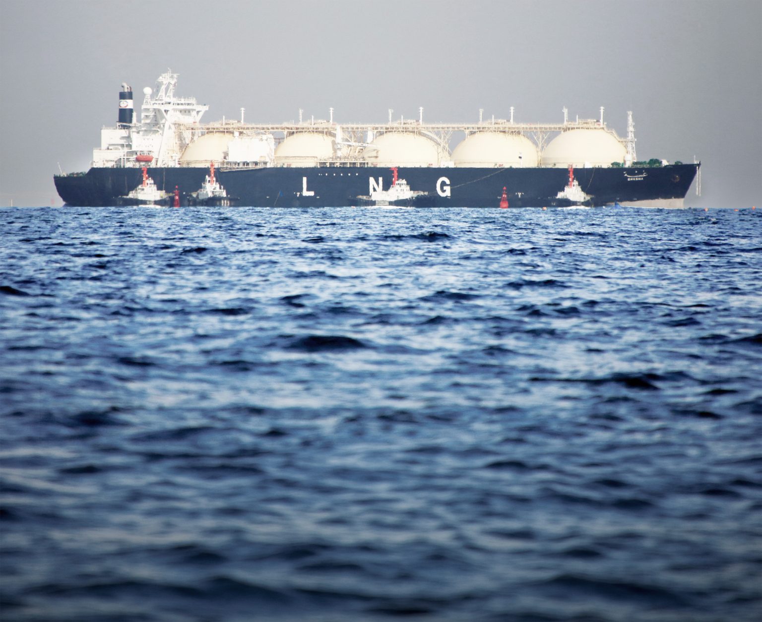 An LNG tanker. Photo: Issei Kato/Reuters