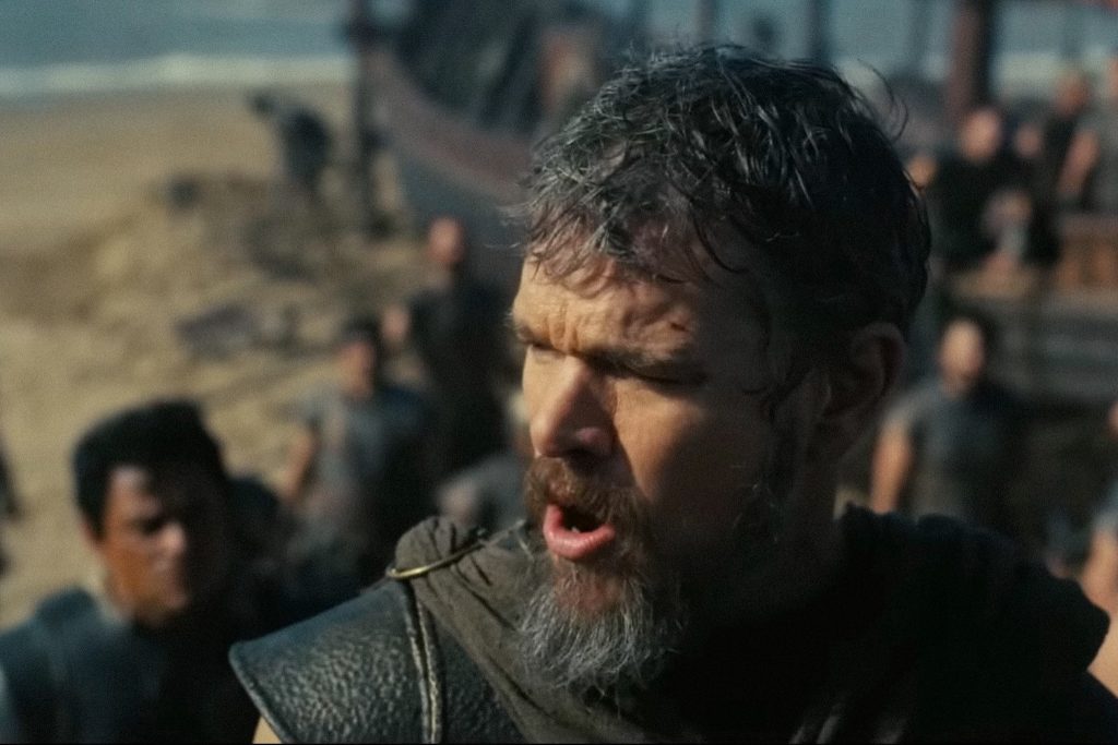 Matt Damon ako Odyseus v rovnomennom filme Christophera Nolana. Photo: Screenshot/Youtube/Universal Pictures