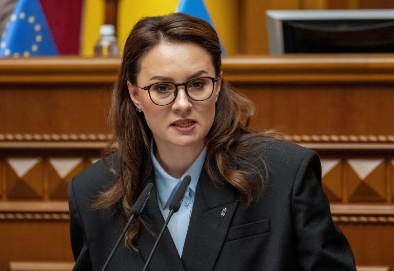 Julija Svyrydenková.