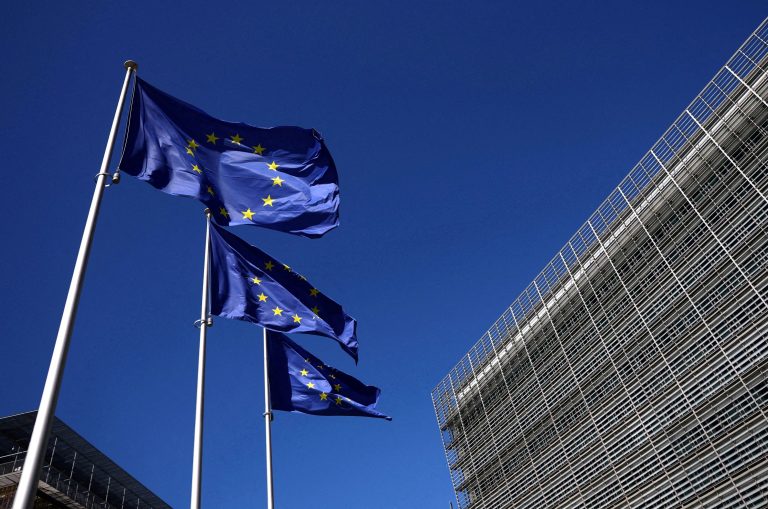 Vlajky Európskej únie.