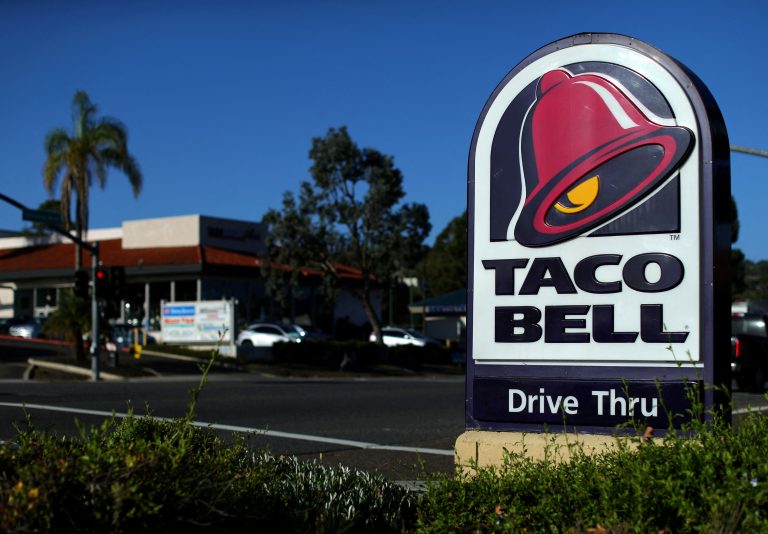 Taco Bell in Encinitas, California.
