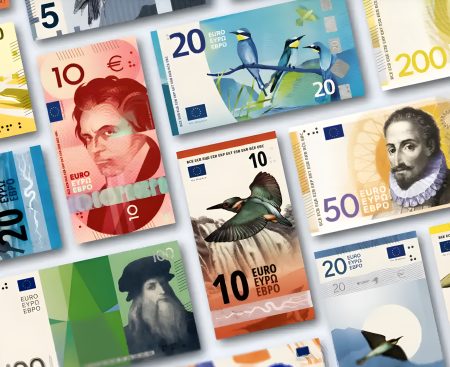 European Central Bank's banknote designs.