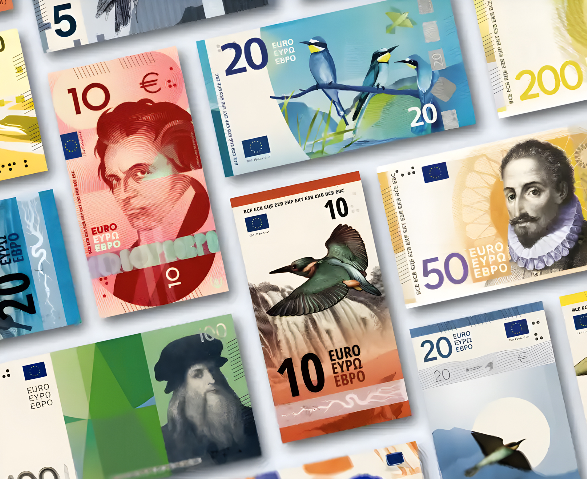 Europeans Turn Proposed Euro Banknotes into a Meme Contest
