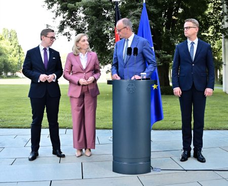 Chancellor Friedrich Merz presents key figures in his cabinet.