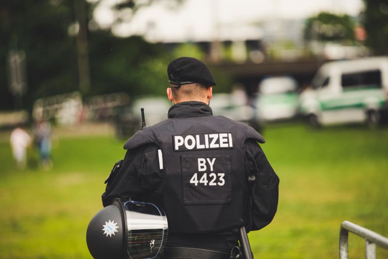 Police in Germany.