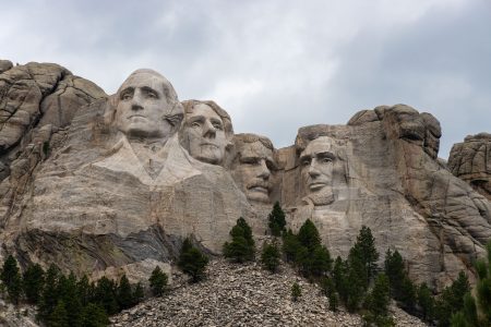 Mount Rushmore.